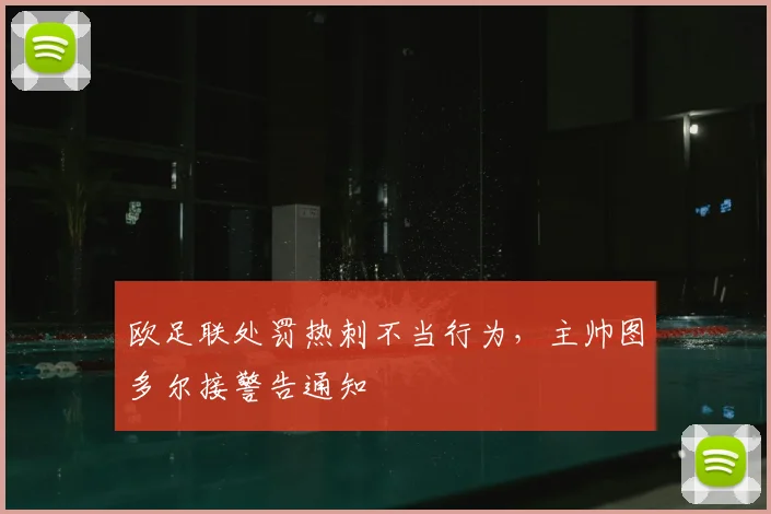 欧足联处罚热刺不当行为，主帅图多尔接警告通知